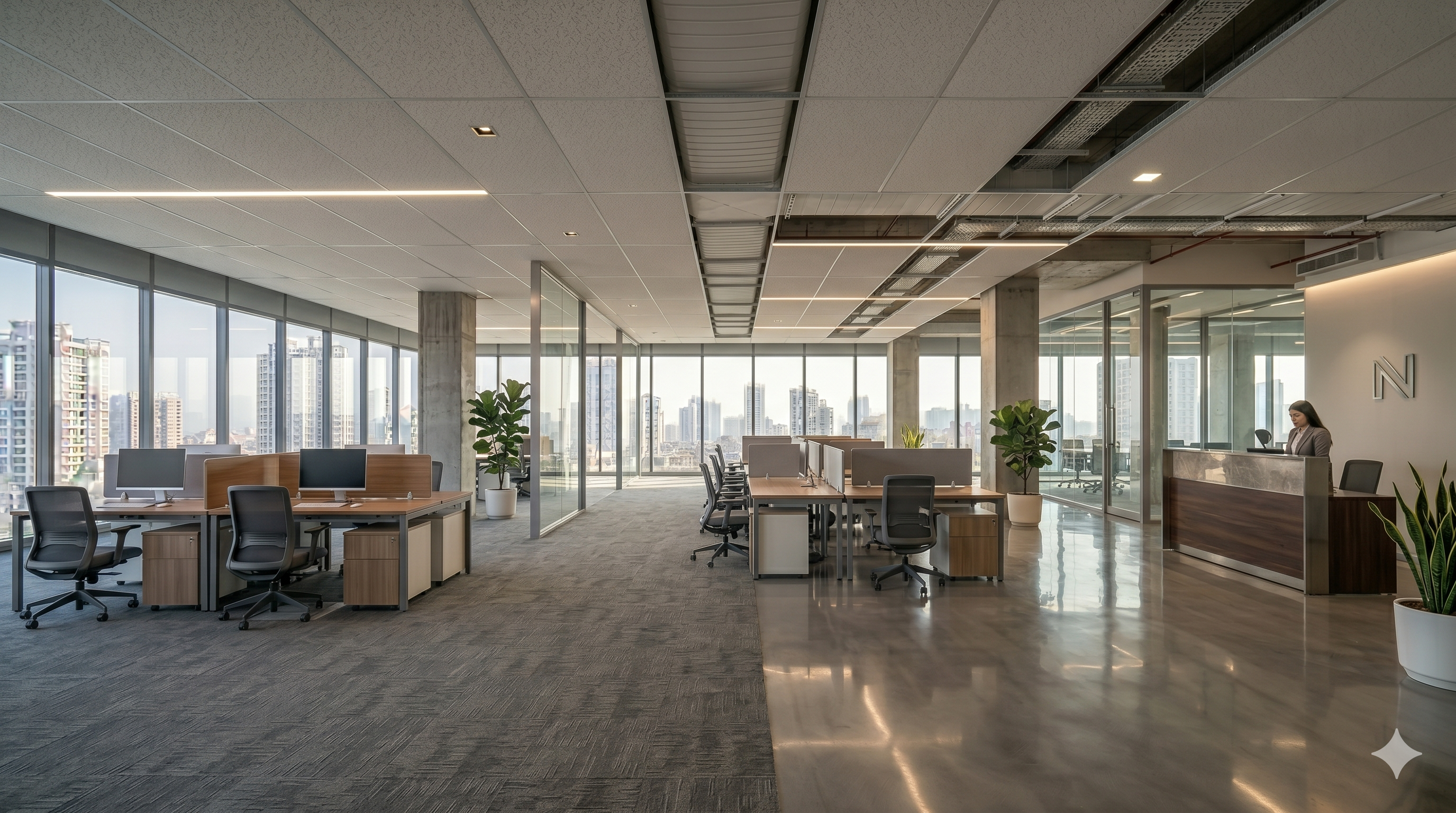 Corporate office design by Sitapra Associates