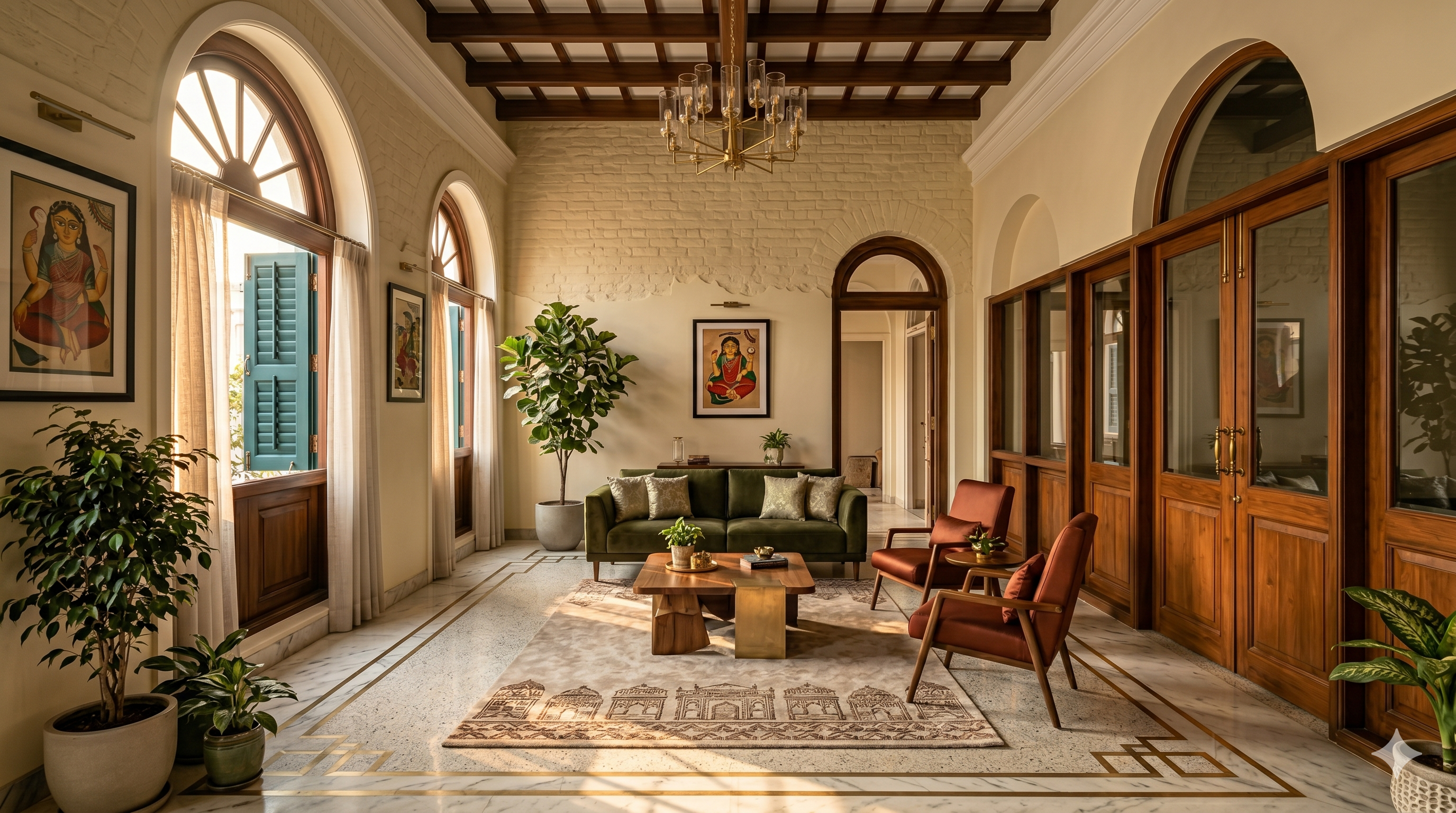 Heritage Residence interior by Sitapra Associates